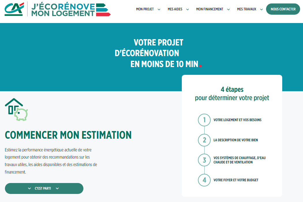 Immobilier / rénovation énergétique, le Crédit Agricole propose une boite à outils : J'écorénove mon logement Immobilier / rénovation énergétique, le Crédit Agricole propose une boite à outils : J'écorénove mon logement
