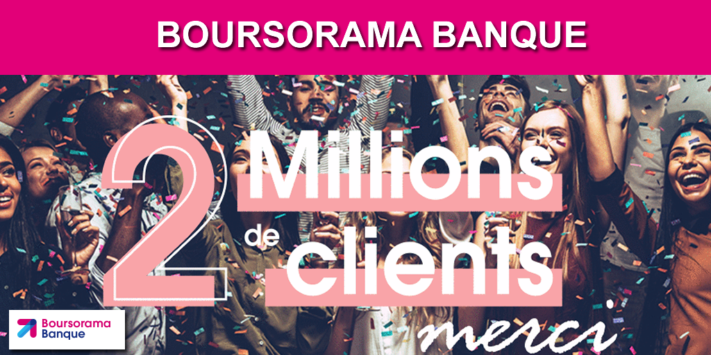 Boursorama passe le cap des 2 millions de clients, mais toujours pas celui de la rentabilité Boursorama passe le cap des 2 millions de clients, mais toujours pas celui de la rentabilité