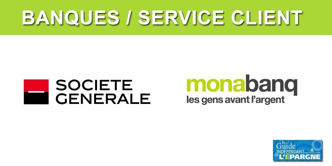 Banques : Société Générale et Monabanq emportent le trophée « Elu Service Client de l'Année 2021 »