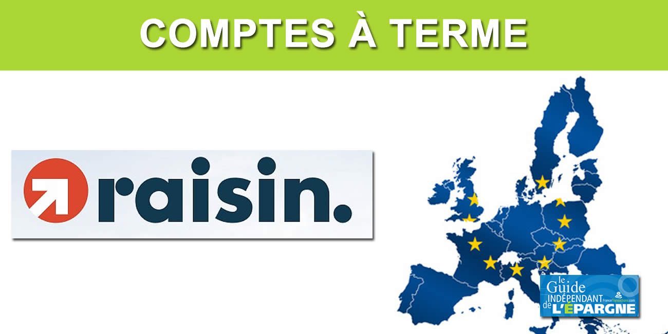 Comptes à terme : jusqu'à 80 euros offerts aux nouveaux clients Raisin, à saisir avant le 31 mars 2022 Comptes à terme : jusqu'à 80 euros offerts aux nouveaux clients Raisin, à saisir avant le 31 mars 2022