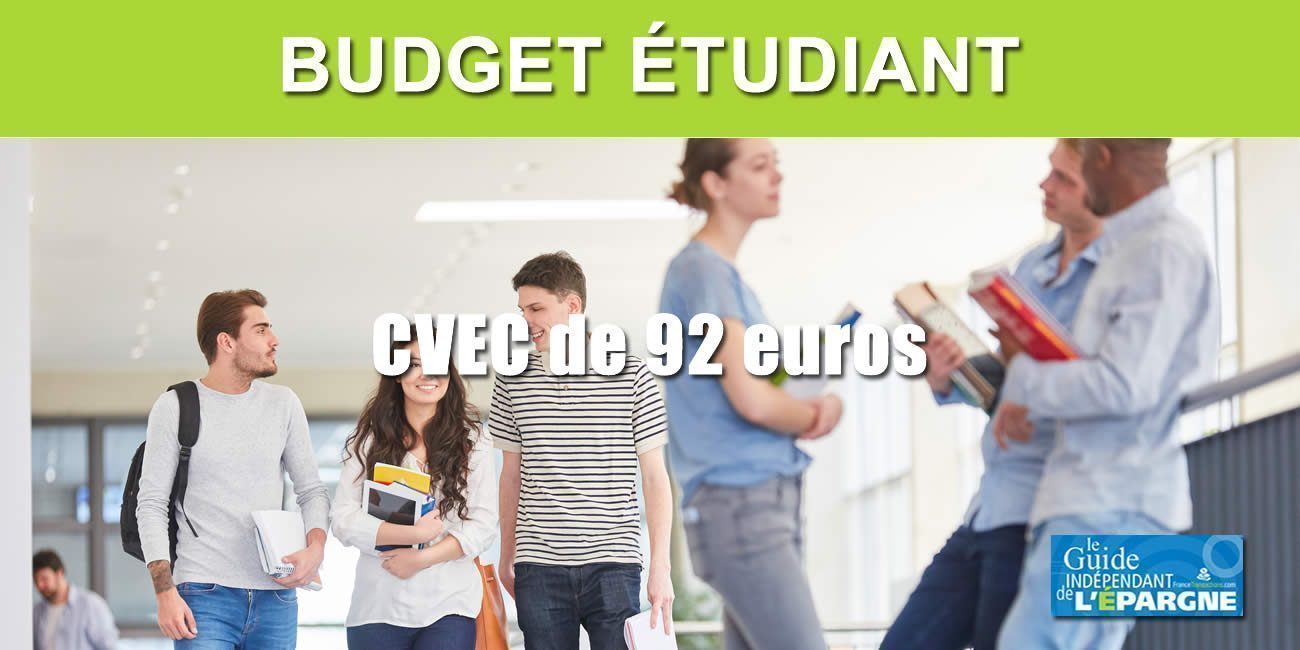 Étudiants, CVEC de 92 euros : comment payer votre Contribution Vie Etudiante et de Campus ? Étudiants, CVEC de 92 euros : comment payer votre Contribution Vie Etudiante et de Campus ?