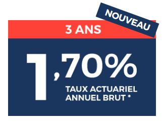 Nouveau compte à terme : PSA Banque propose 1.70% brut annuel pendant 3 ans ! Nouveau compte à terme : PSA Banque propose 1.70% brut annuel pendant 3 ans !