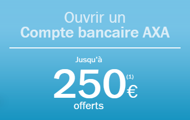 Changer de banque ? Jusqu'à 250€ offerts chez Axa Banque !