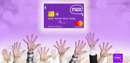 Max, la néobanque du Crédit Mutuel Arkéa invente la Carte Bancaire universelle, multi-comptes