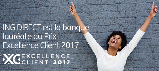 ING Direct : son service client une nouvelle fois récompensé, prix excellence client 2017 ING Direct : son service client une nouvelle fois récompensé, prix excellence client 2017