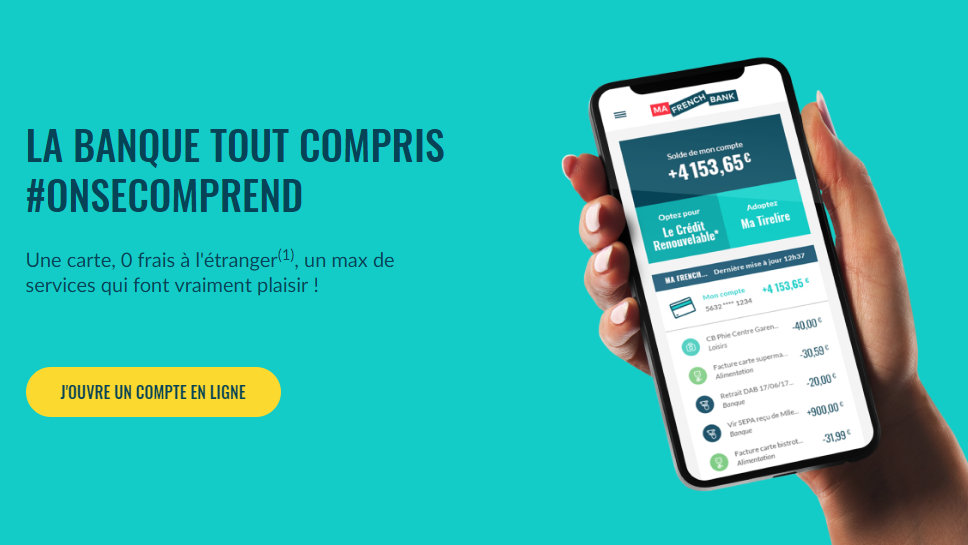 Ma French Bank / Néobanque : la banque 100% mobile de la Banque Postale est officiellement lancée