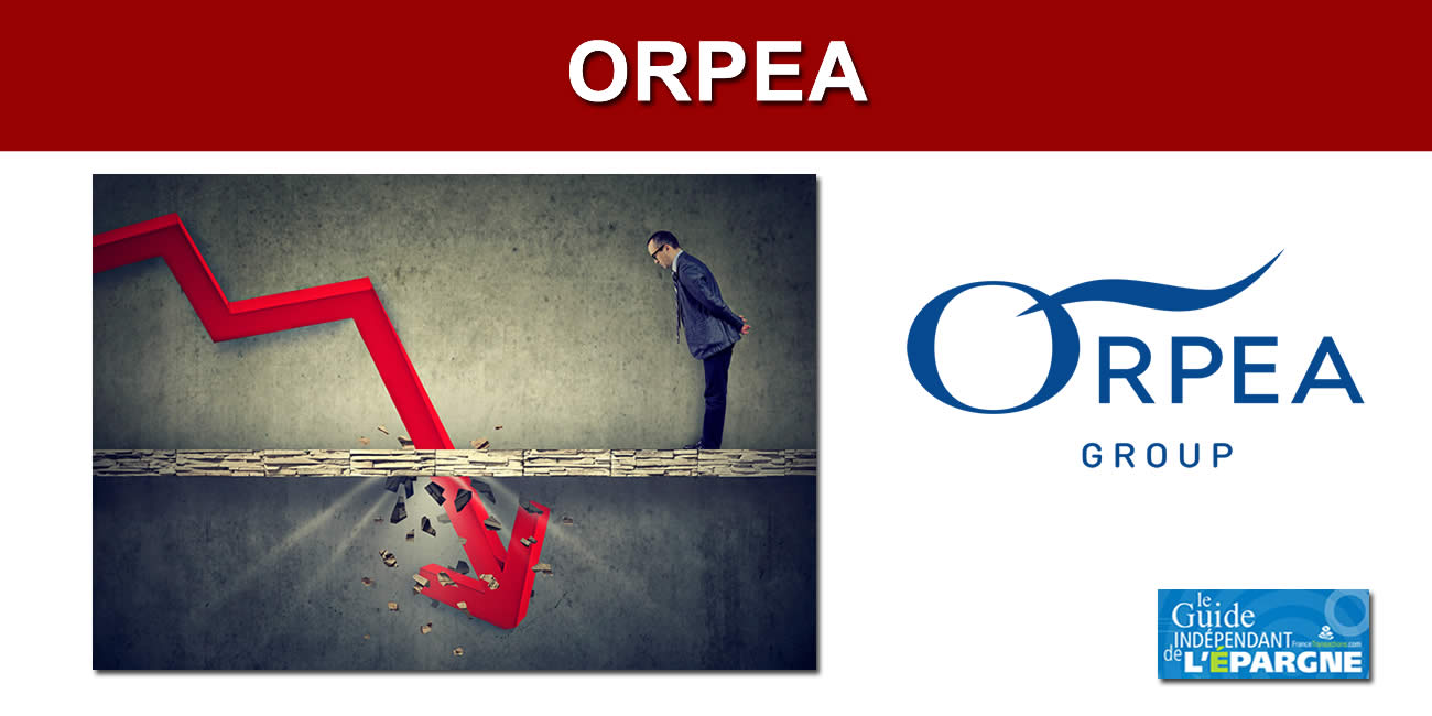 ORPEA : le cours de l'action chute de 91% ce jour