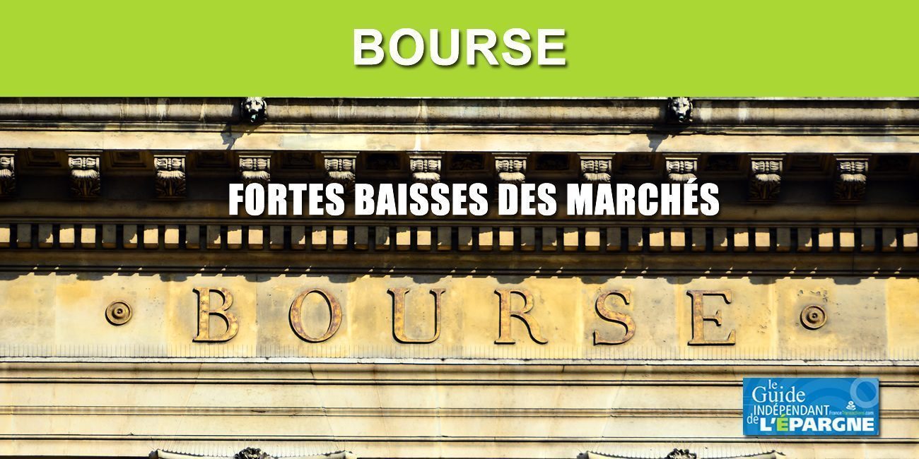 Coronavirus : les places financières commencent à paniquer, le CAC 40 plonge (-2,68%) CAC40