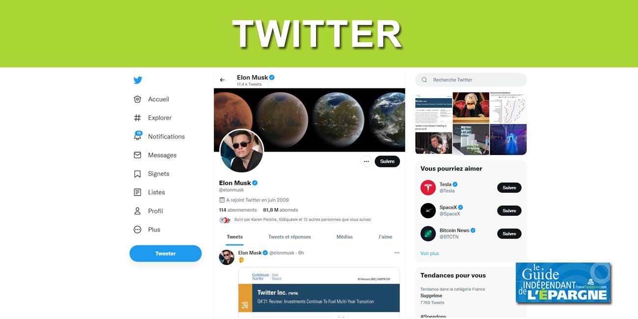 Twitter : le trublion milliardaire Elon Musk s'offre, à titre personnel, le réseau social pour 44 milliards de dollars, ses objectifs réels restent nébuleux