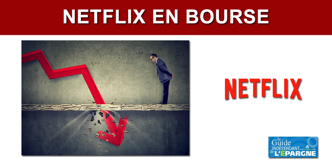 Chute de Netflix en bourse : les actionnaires n'aiment pas véritablement les séries catastrophes Chute de Netflix en bourse : les actionnaires n'aiment pas véritablement les séries catastrophes