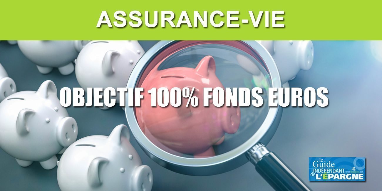 Assurance-vie : quels contrats d'assurance-vie pour verser à 100% sur le fonds euros, sans contraintes ?