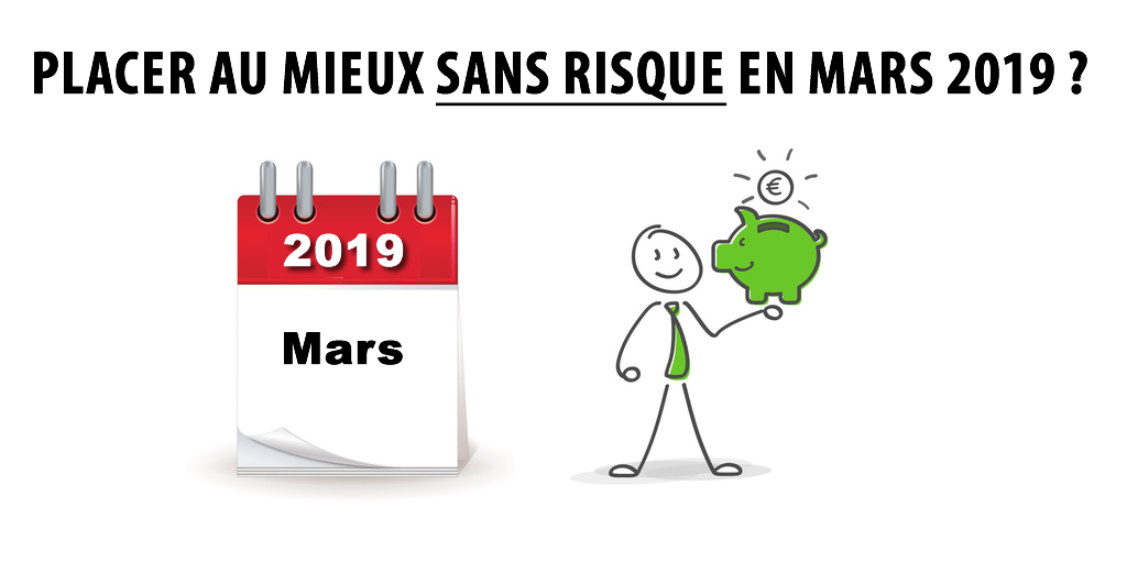 Où placer son argent sans risque en Mars 2019 ? Où placer son argent sans risque en Mars 2019 ?