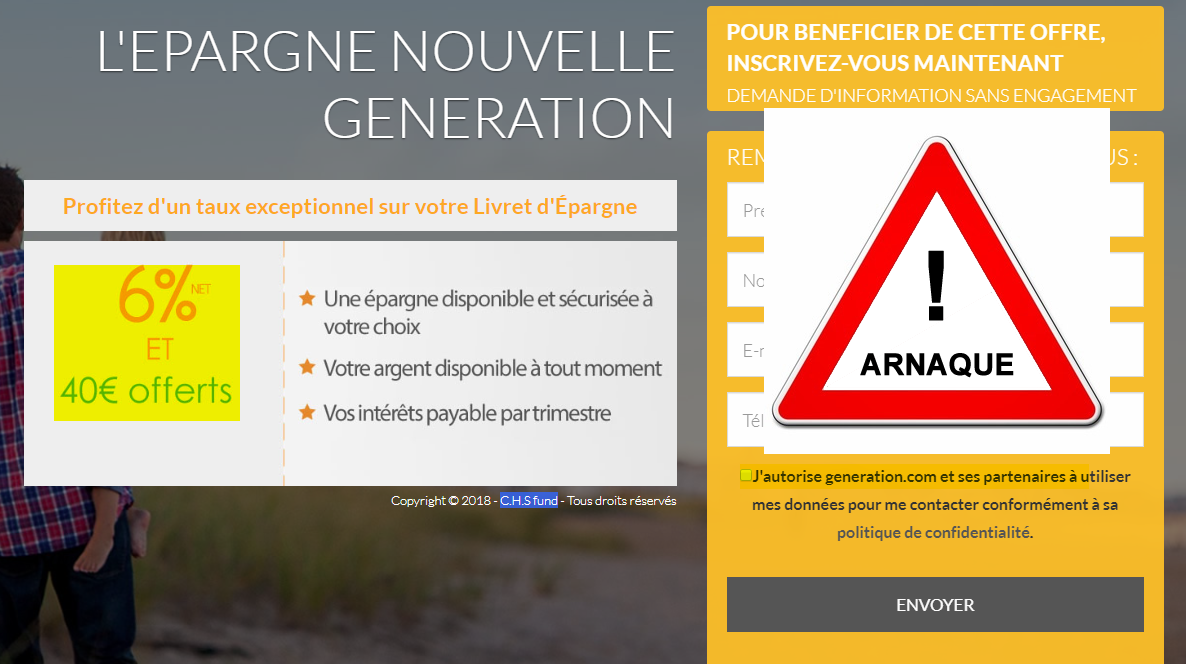 Livret épargne à 6% + 40€ offerts : mais qui va encore tomber dans le panneau ? ARNAQUE