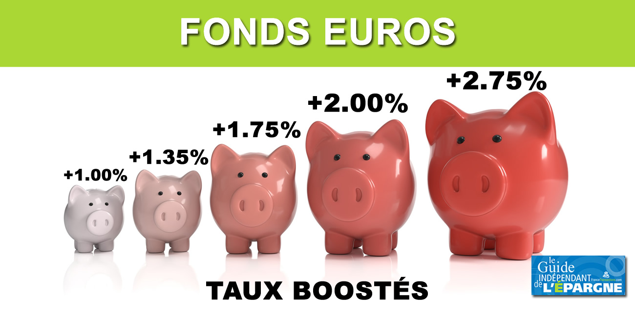 Assurance vie : ces taux boostés pour vos fonds en euros, applicables en 2025 et en 2026 Assurance vie : ces taux boostés pour vos fonds en euros, applicables en 2025 et en 2026