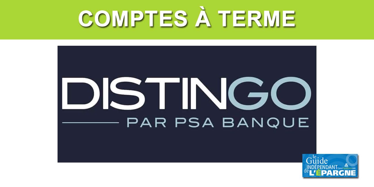 Compte à terme DISTINGO : nouvelle hausse des taux, jusqu'à 2.80% durant 3 ans Compte à terme DISTINGO : nouvelle hausse des taux, jusqu'à 2.80% durant 3 ans