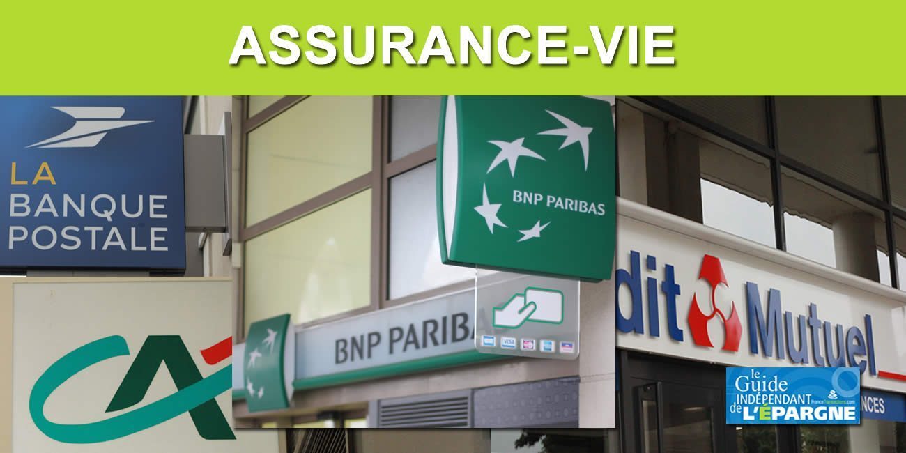Assurance-vie : Taux 2021 des banques (Banque Postale, BNP, Caisse Épargne, CIC, Crédit Agricole, Crédit Mutuel, LCL, Société Générale, etc.)