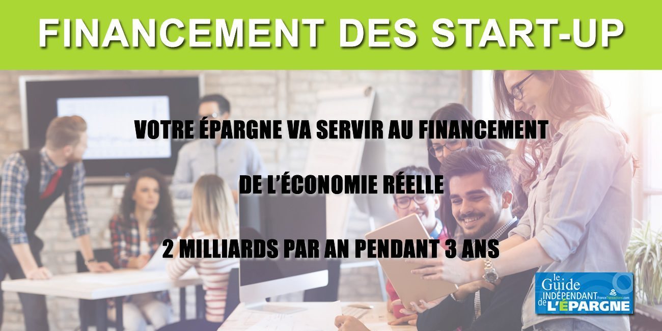 Assurance-vie/épargne retraite : une partie de votre épargne sera investie dans les start-up françaises