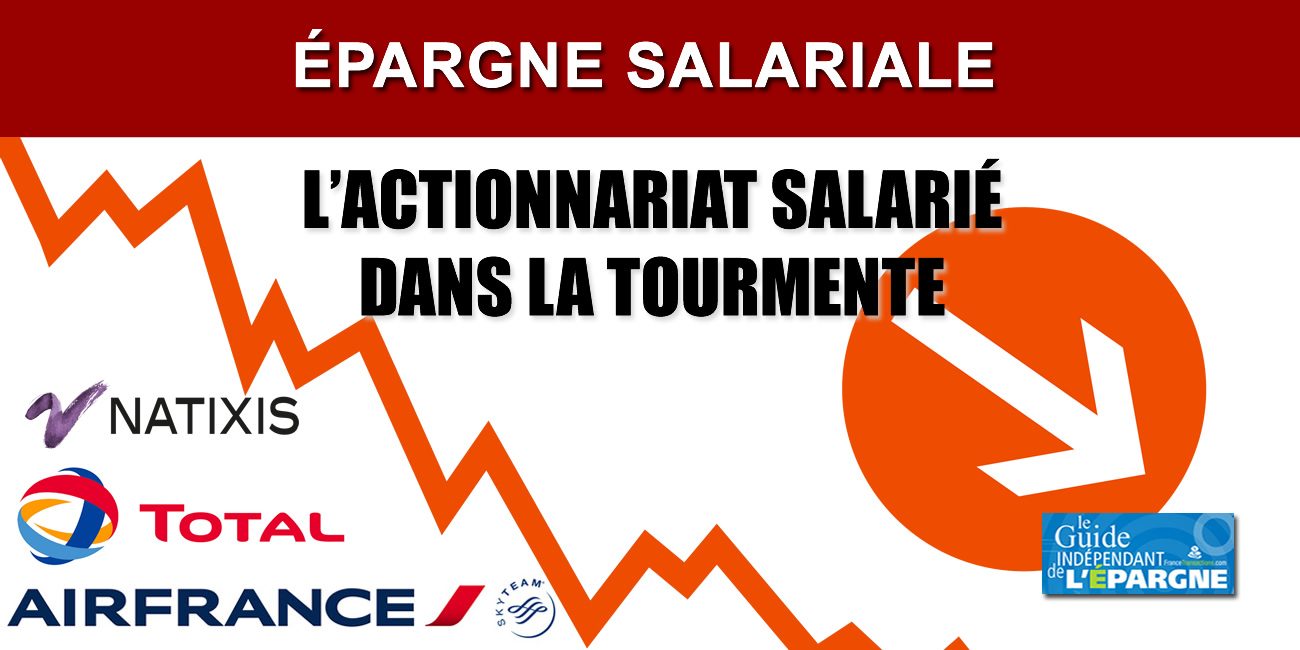 Épargne salariale : ces salariés dont l'épargne chute en même temps que leur entreprise Épargne salariale : ces salariés dont l'épargne chute en même temps que leur entreprise