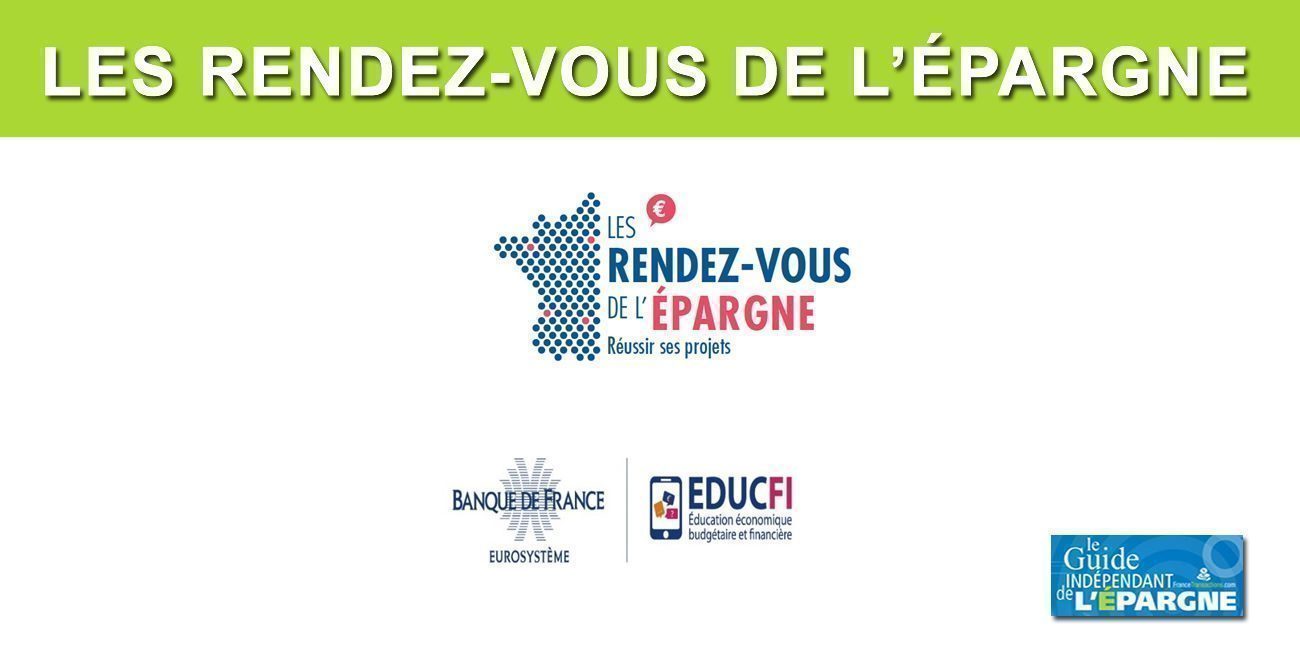 Les Rendez-vous de l'Épargne #RDVEpargne : des conférences gratuites sur l'épargne sous forme de webinaires Les Rendez-vous de l'Épargne #RDVEpargne : des conférences gratuites sur l'épargne sous forme de webinaires