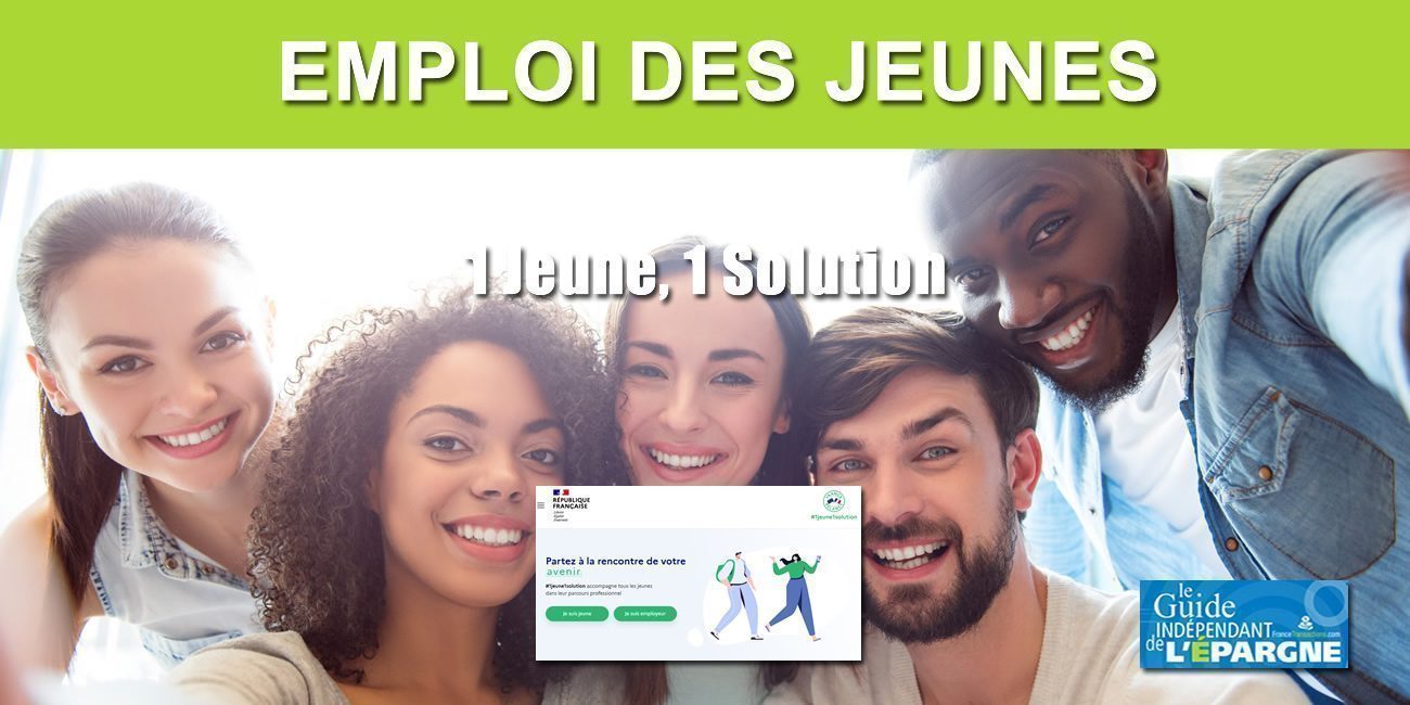 Emploi : 1 jeune, 1 solution. Une plateforme d'aide pour les jeunes pour tenter de dénicher un job