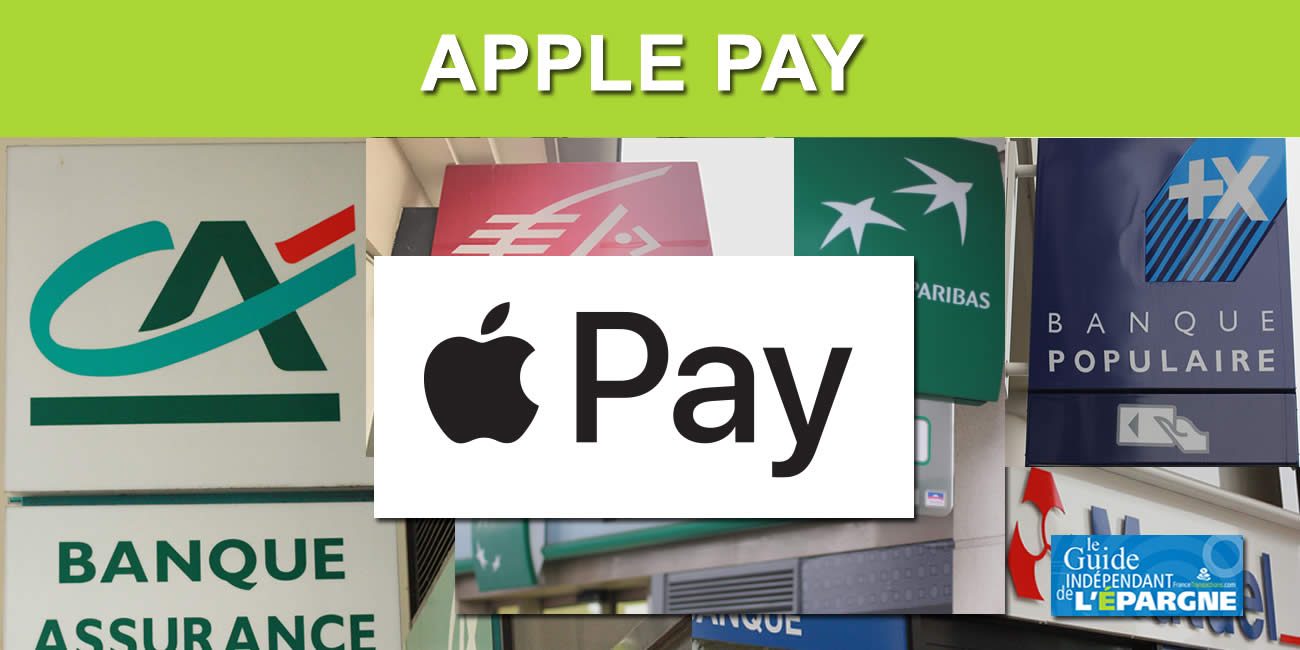 Apple Pay : banques proposant ApplePay en 2023