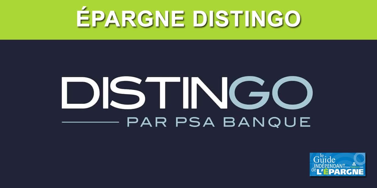 Epargne DISTINGO (PSA Banque) : le taux de base du livret épargne et des comptes à terme en forte hausse Epargne DISTINGO (PSA Banque) : le taux de base du livret épargne et des comptes à terme en forte hausse