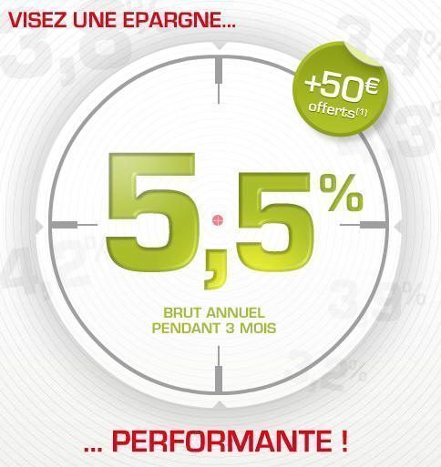 Monabanq. / livret épargne : Prolongation de l'offre 5,50% + 50 € offerts jusqu'au 18 janvier ! Monabanq. / livret épargne : Prolongation de l'offre 5,50% + 50 € offerts jusqu'au 18 janvier !