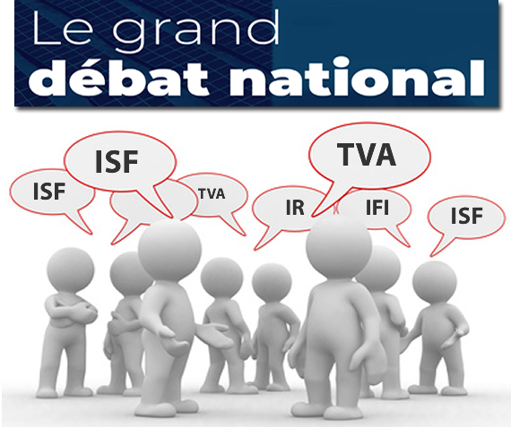 Retour de l'ISF, TVA, impôt sur le revenu pour tous : les idées fiscales du grand débat retoquées par le Premier Ministre Retour de l'ISF, TVA, impôt sur le revenu pour tous : les idées fiscales du grand débat retoquées par le Premier Ministre