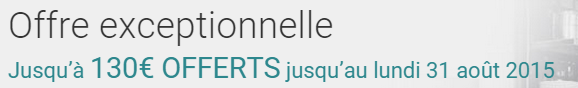 Livret épargne à 3.30% + 50€ ou 130€ avec le compte courant chez Bforbank ! Livret épargne à 3.30% + 50€ ou 130€ avec le compte courant chez Bforbank !