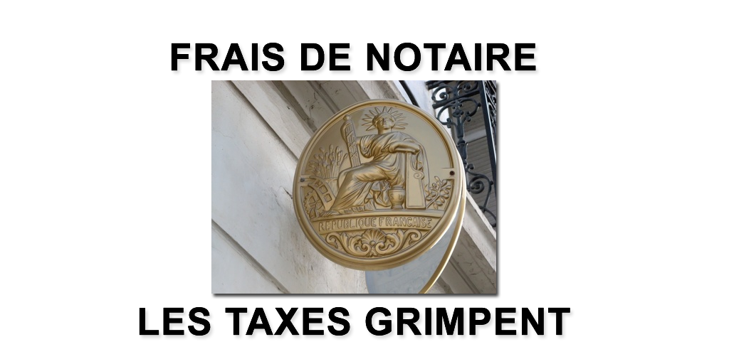 Immobilier / hausse des frais de notaires : 1.800€ de plus pour l'acquisition d'un bien de 200.000€ en 5 ans Immobilier / hausse des frais de notaires : 1.800€ de plus pour l'acquisition d'un bien de 200.000€ en 5 ans
