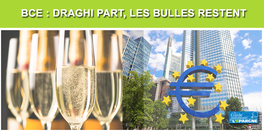 BCE : Draghi a fêté son départ avec des bulles, immobilières et financières. Mais qui va trinquer ? BCE : Draghi a fêté son départ avec des bulles, immobilières et financières. Mais qui va trinquer ?