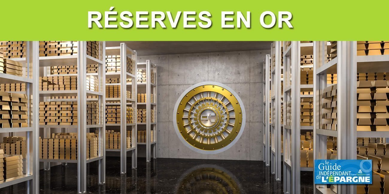 L'État français porte ses réserves en OR à plus de 120 milliards d'euros à fin octobre 2021 (+2.95%) L'État français porte ses réserves en OR à plus de 120 milliards d'euros à fin octobre 2021 (+2.95%)