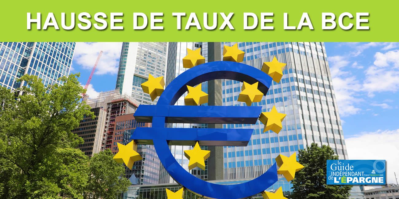 La BCE augmente ses taux directeurs de seulement 0.25 %, soit deux fois moins qu'en mars dernier La BCE augmente ses taux directeurs de seulement 0.25 %, soit deux fois moins qu'en mars dernier
