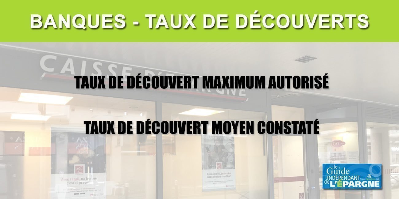 Banques : les taux appliqués aux découverts autorisés peuvent désormais grimper jusqu'à 18 % Banques : les taux appliqués aux découverts autorisés peuvent désormais grimper jusqu'à 18 %