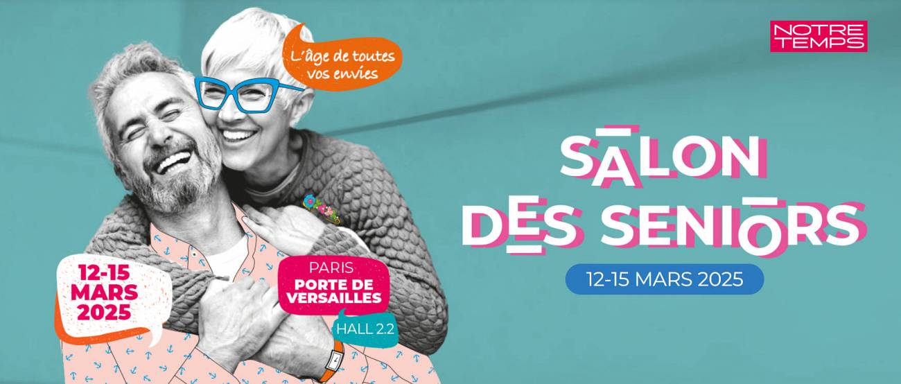 Salon des Seniors du 12 au 15 mars 2025 : L'Assurance retraite vous invite ! Salon des Seniors du 12 au 15 mars 2025 : L'Assurance retraite vous invite !