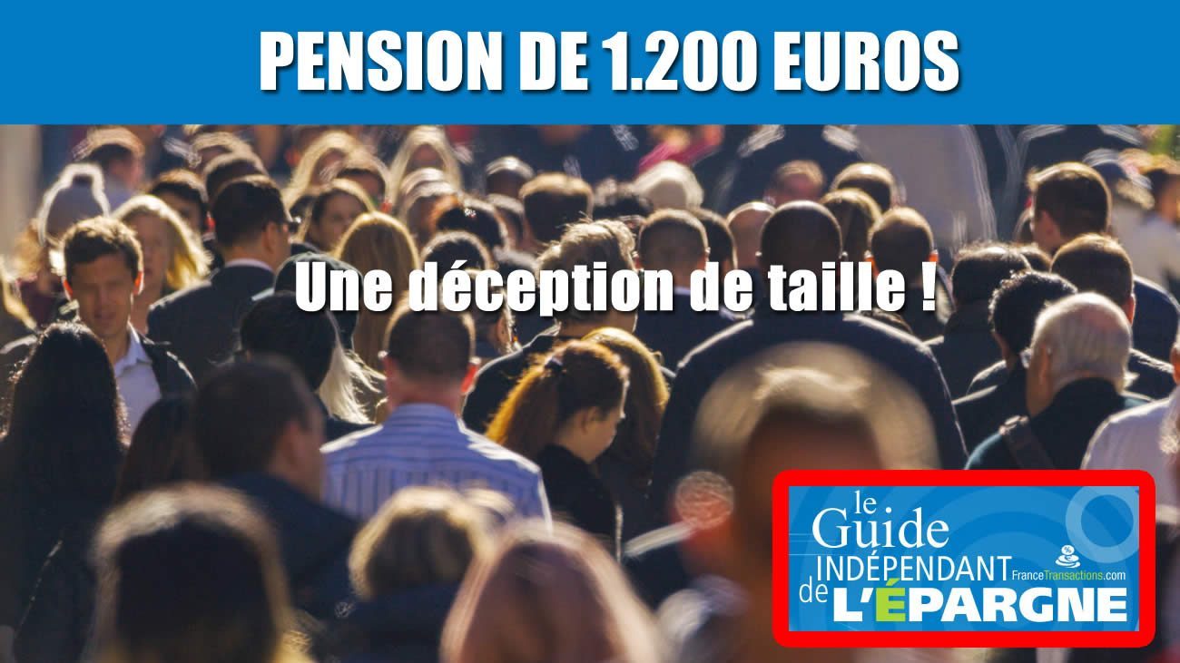 Pension de retraite minimale de 1200 euros : un doux rêve s'éloigne, les bénéficiaires ne seront pas nombreux [VIDÉO]