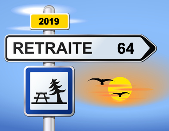 Âge légal de départ à la retraite : 64 ans au lieu de 62 ans semble bien pour le MEDEF Âge légal de départ à la retraite : 64 ans au lieu de 62 ans semble bien pour le MEDEF