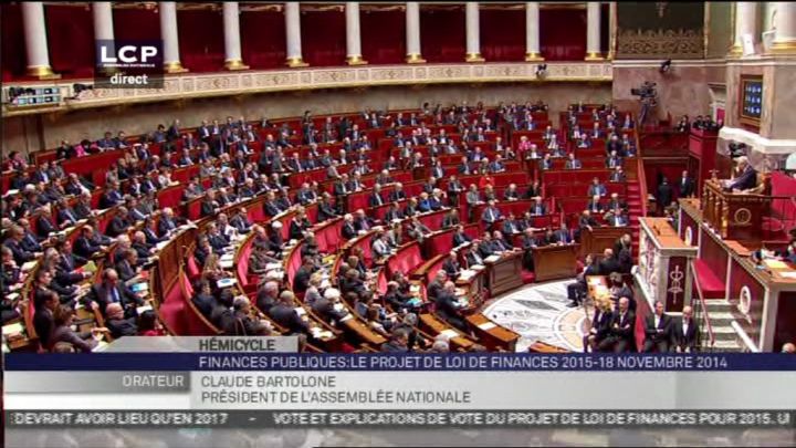 Le projet de budget 2015 adopté de justesse à l'Assemblée Le projet de budget 2015 adopté de justesse à l'Assemblée