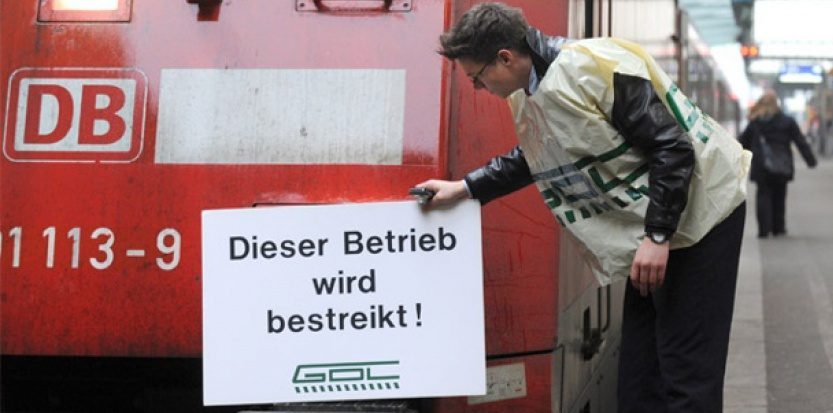 En Allemagne, la grève du rail pourrait coûter 100 millions par jour En Allemagne, la grève du rail pourrait coûter 100 millions par jour