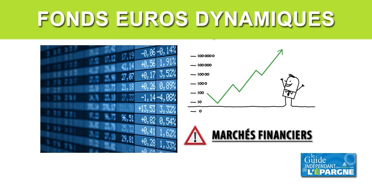 Fonds euros dynamiques : comparatif des rendements