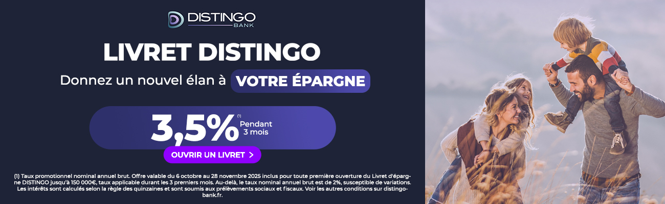 Livret épargne à 3.5% brut