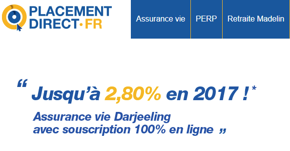 Assurance-Vie en ligne : le contrat Darjeeling, pépite du courtier Placement-direct.fr