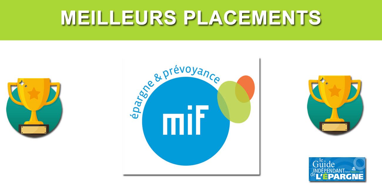 Meilleurs placements : Gestion de Fortune plébiscite le contrat d'assurance vie MIF Compte Épargne Libre Avenir Multisupport et le Plan d'Épargne Retraite MIF PER Retraite