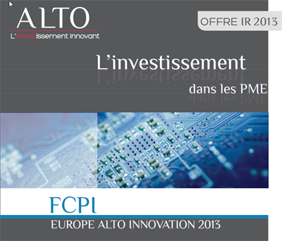 Europe Alto Innovation 2013 Europe Alto Innovation 2013