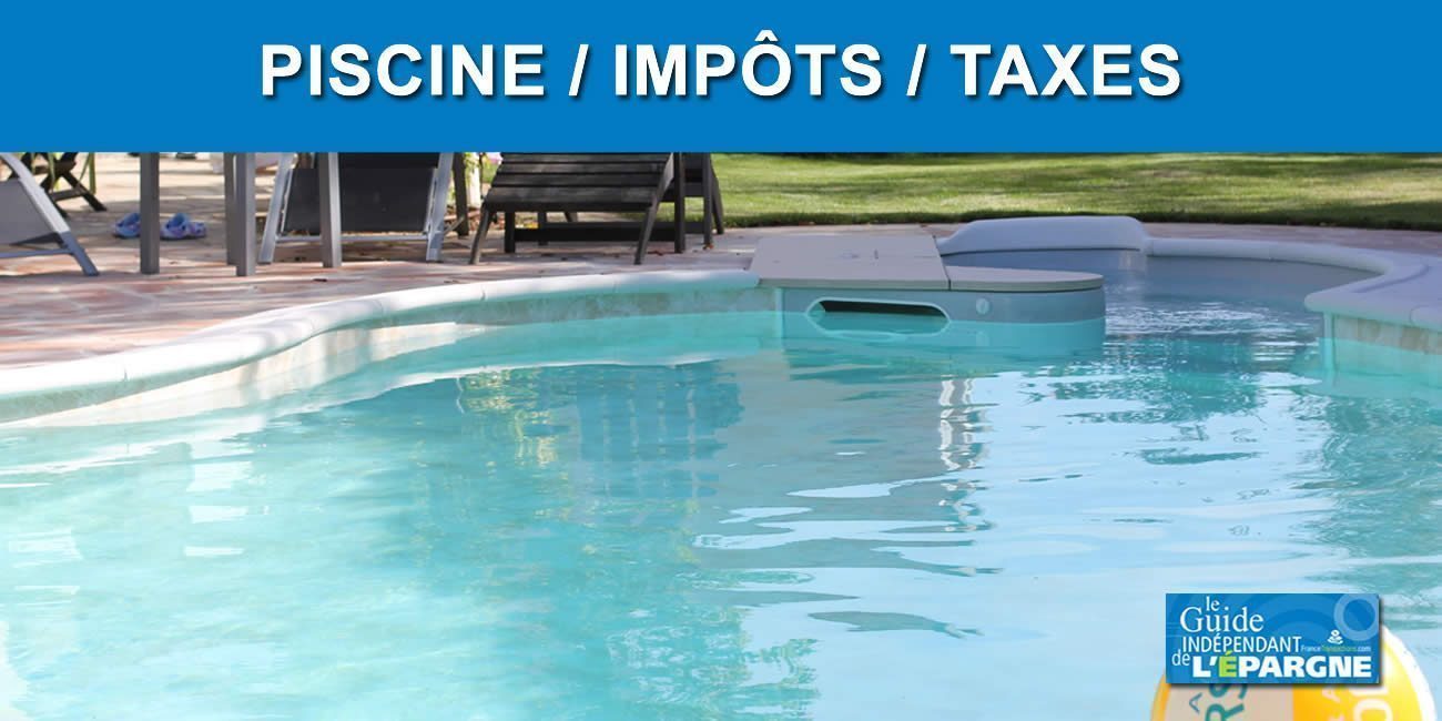 Impôt piscine 2024 : augmentation de la taxe de +3.20%