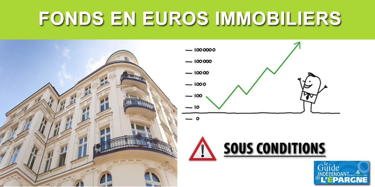 Assurance-vie : performances des fonds en euros immobiliers, des rendements allant jusqu'à 2.50% !
