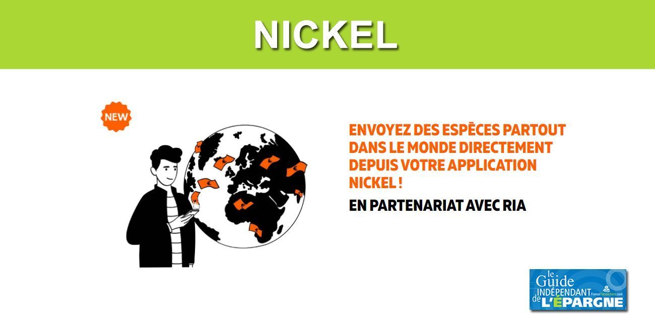 Néobanque Nickel : nouvelle innovation, l'envoi d'argent dans 150 pays, à moindre coût Néobanque Nickel : nouvelle innovation, l'envoi d'argent dans 150 pays, à moindre coût
