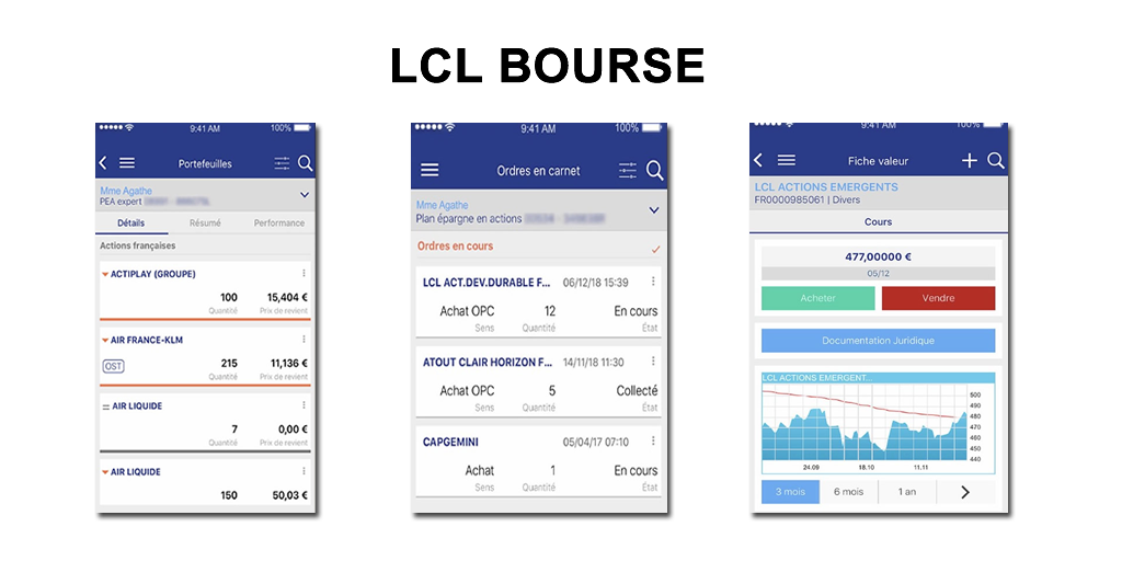 Bourse LCL : les investisseurs disposent d'une nouvelle application mobile