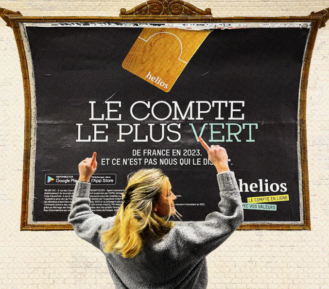 Helios : toujours le compte bancaire le plus vert de France Helios : toujours le compte bancaire le plus vert de France