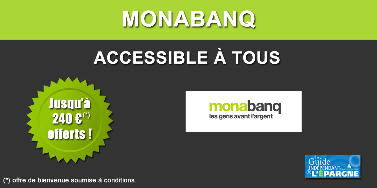 Livret épargne à 5 % et jusqu'à 160 euros offerts : Monabanq prolonge jusqu'au 31 mai 2024